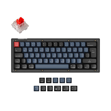 Keychron V4 QMK ISO-Layout-Sammlung für benutzerdefinierte mechanische Tastaturen
