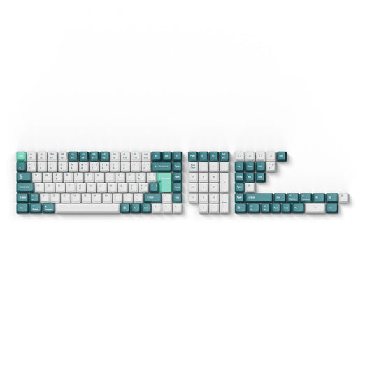 ISO OEM Dye-Sub PBT Komplettset Tastenkappen-Set – Weiß Mint
