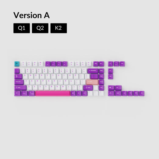 OEM Dye Sub PBT Keycap Set Unicorn Version A