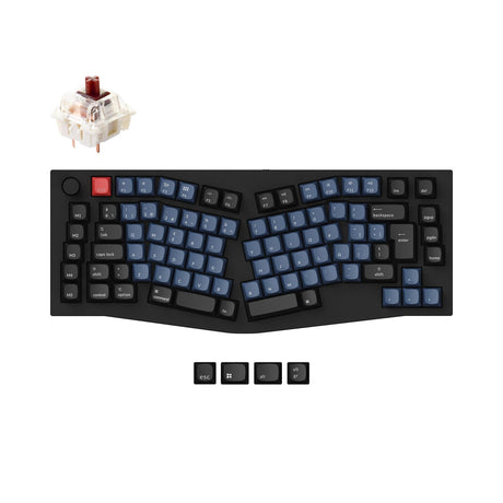 Keychron Q10 (Alice-Layout) QMK Benutzerdefinierte Mechanische Tastatur ISO-Layout-Kollektion
