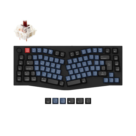 Keychron Q10 (Alice-Layout) QMK Benutzerdefinierte Mechanische Tastatur ISO-Layout-Kollektion