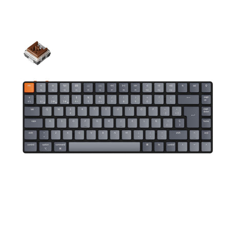 Keychron K3 Ultraschlanke kabellose mechanische Tastatur (ES ISO-Layout) – Version 2
